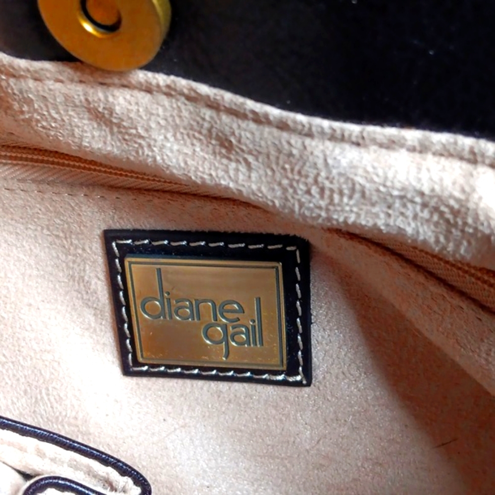 Elegant Brown and Tan Shoulder Bag with Plush Texture - Picture 10 of 11